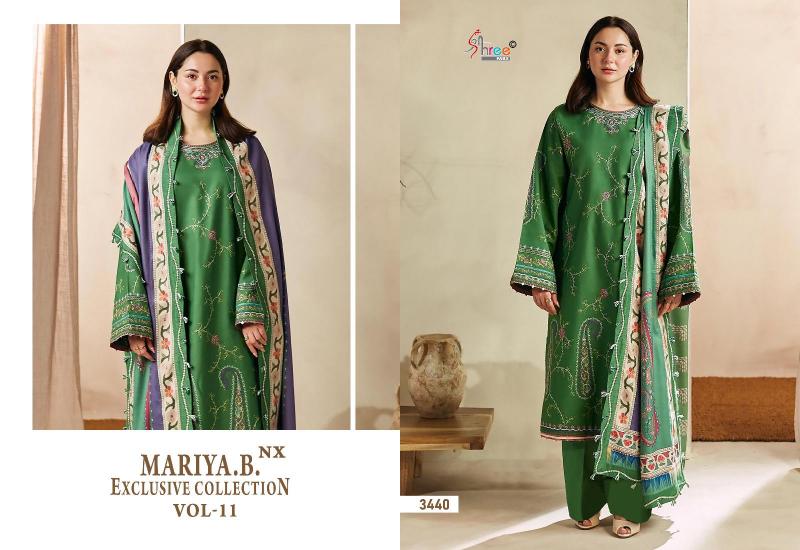 Shree Mariya B Exclusive Collection Vol 11 Nx Cotton Dupatta Salwar Suit Wholesale catalog