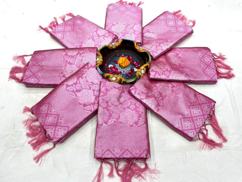 Soft Silk 5087 Jacquard Work Beautiful Saree wholesale catalog