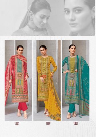 Suryajyoti Kamakshi Vol 1 Jaam Satin Printed Dress Material wholesale catalog