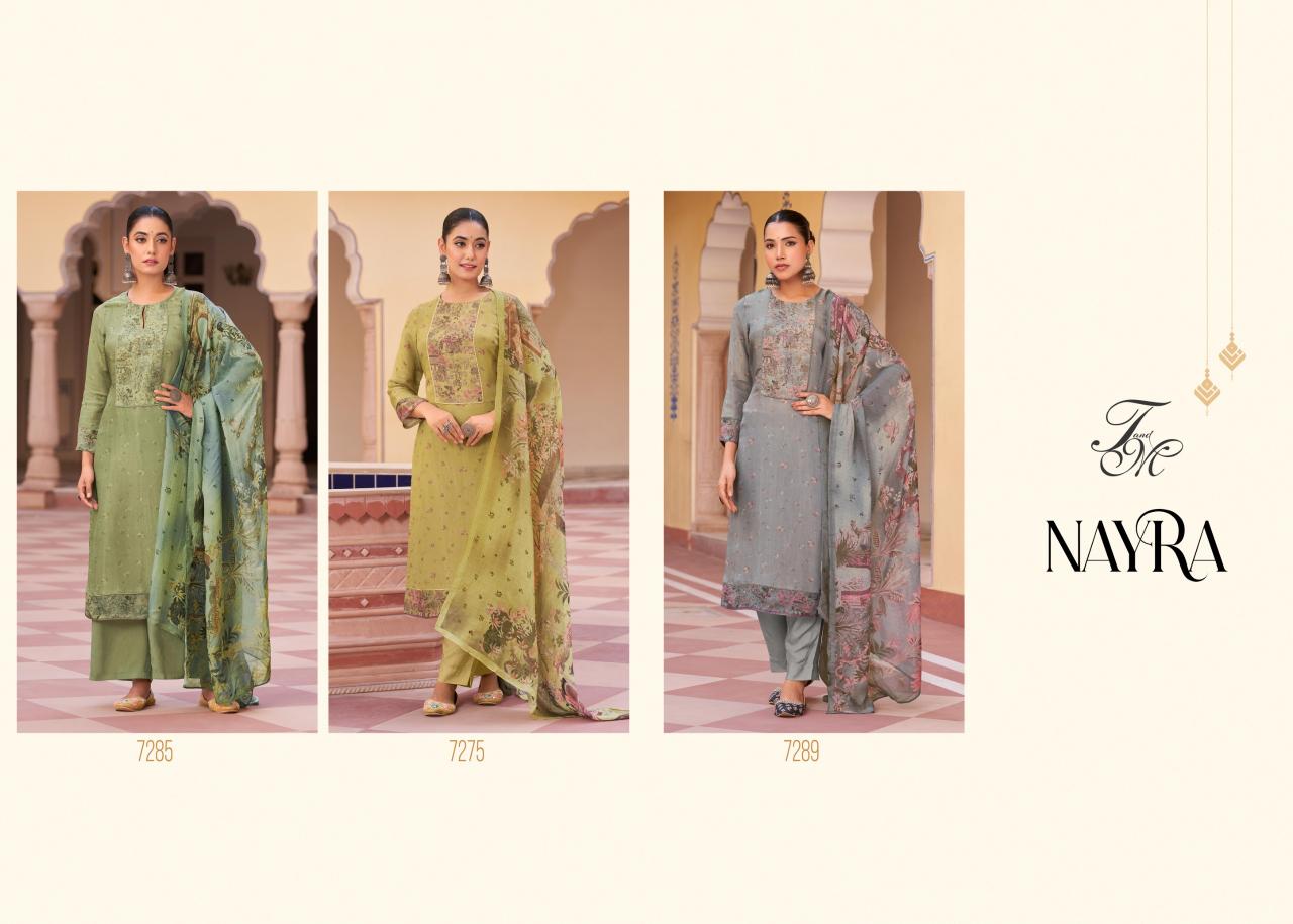 T&M NAYRA Salwar Kameez Wholesale catalog