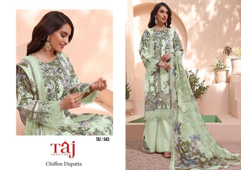 Taj Firdous Queens Court Cotton Dupatta wholesale salwar kameez wholesale catalog