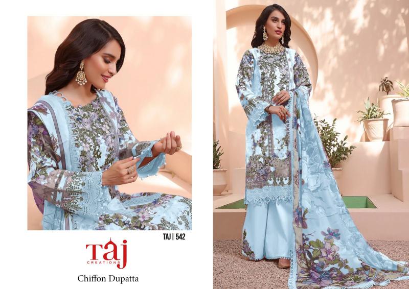 Taj Firdous Queens Court Cotton Dupatta wholesale salwar kameez wholesale catalog