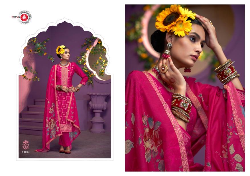Triple Aaa Kaaveri Edition 2 Dress Material wholesale catalog