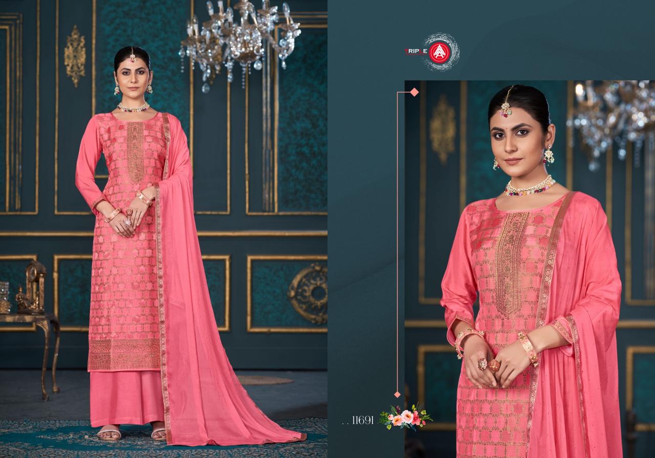 Triple Aaa Payal Edition 4 Muslin Dress Material Wholesale catalog