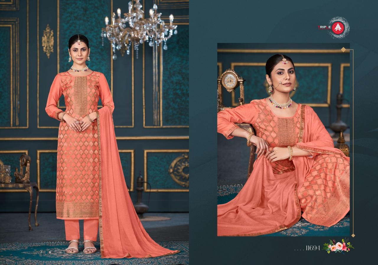 Triple Aaa Payal Edition 4 Muslin Dress Material Wholesale catalog