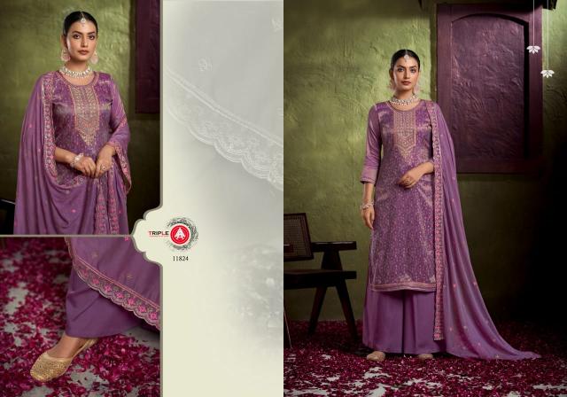 Triple Aaa Viha Simar Fancy Dress Material wholesale catalog