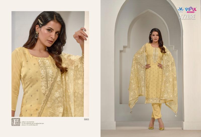 VIPUL AZZURE Dress Materials Wholesale catalog