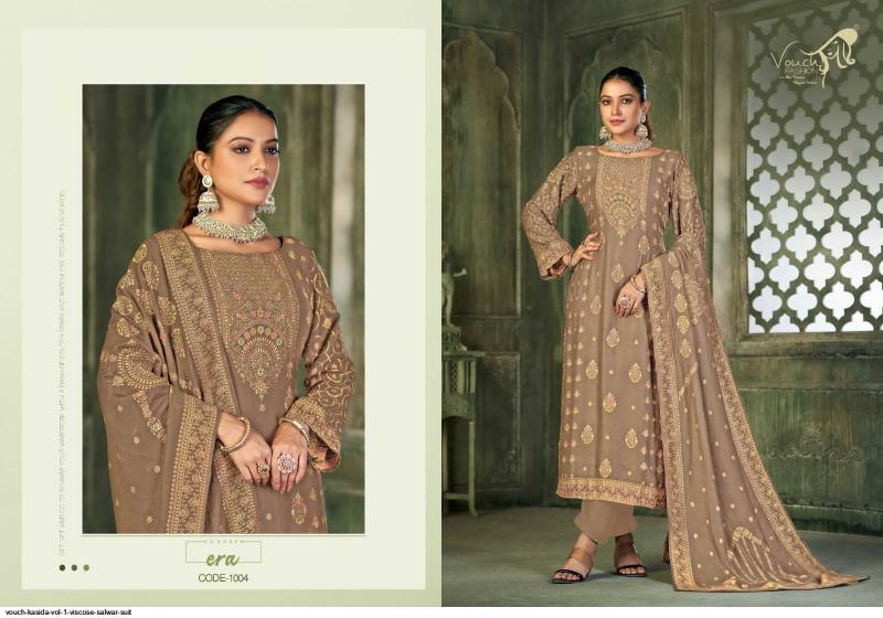 VOUCH KASIDA VOL VISCOSE SALWAR KAMEEZ Wholesale catalog
