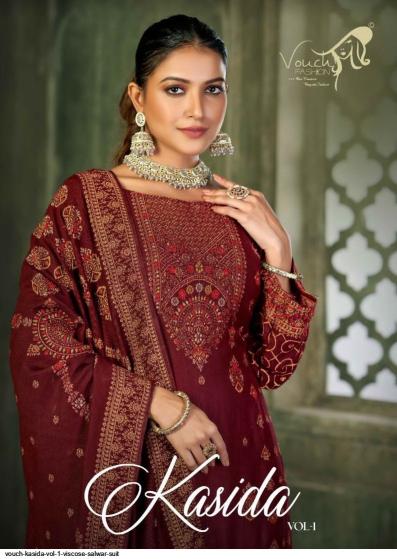 VOUCH KASIDA VOL VISCOSE SALWAR KAMEEZ Wholesale catalog
