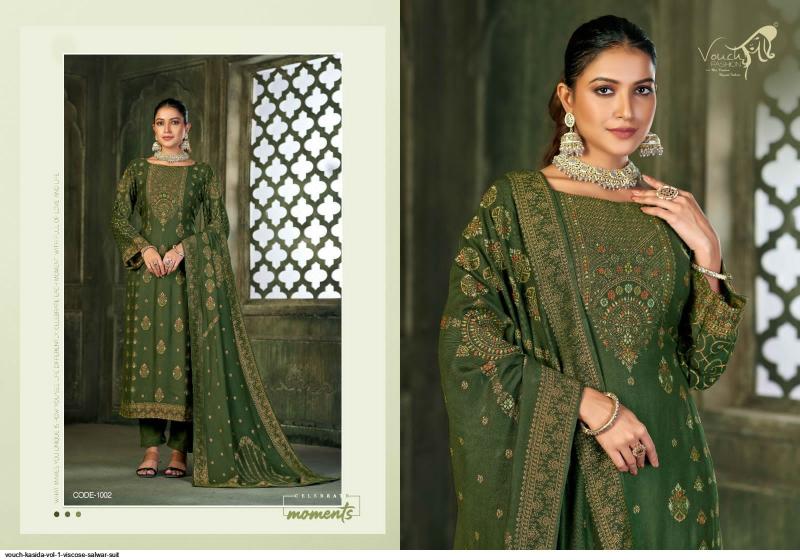 VOUCH KASIDA VOL VISCOSE SALWAR KAMEEZ Wholesale catalog
