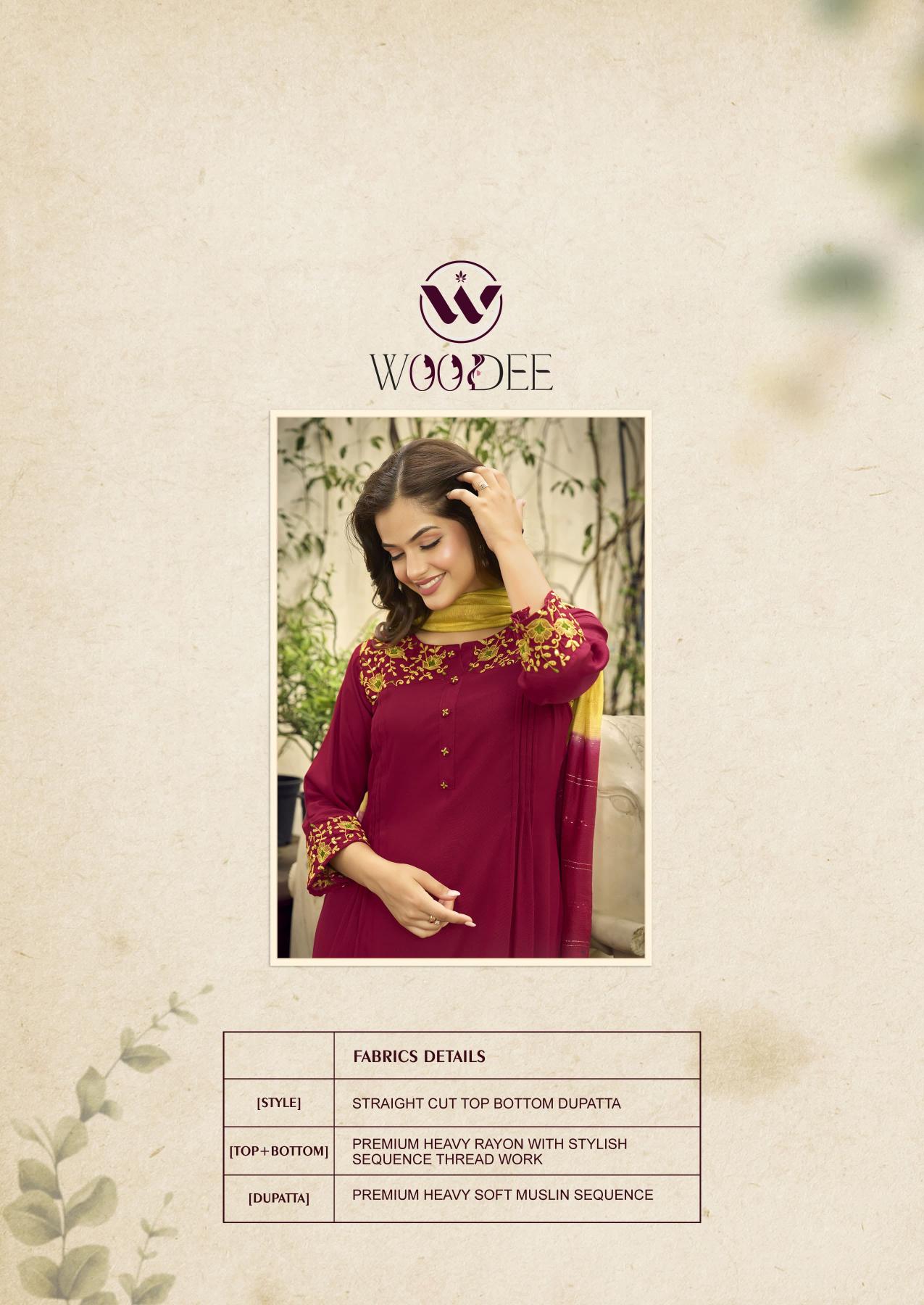 Woodee Golden Pearl Vol 2 Kurti Bottom With Dupatta wholesale catalog