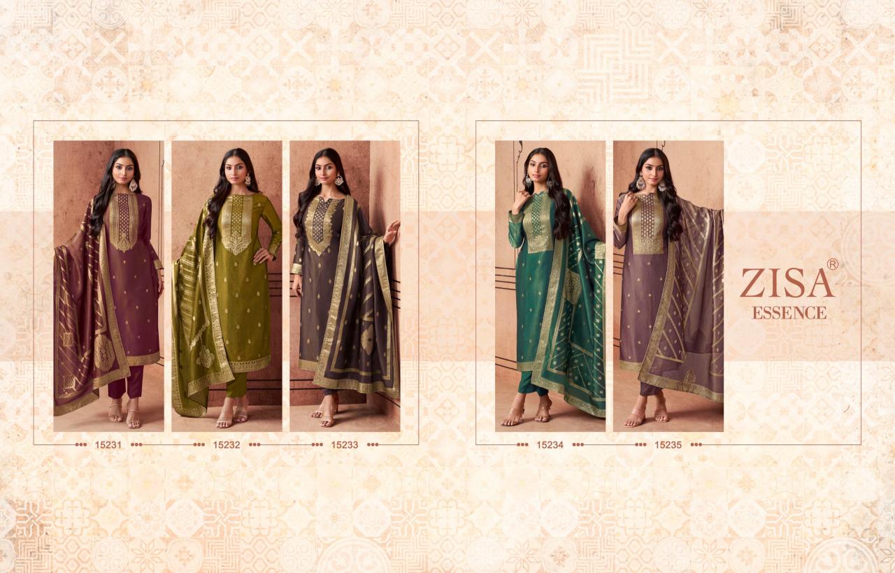 Zisa Essence Shimmer Designer Salwar Kameez Wholesale catalog