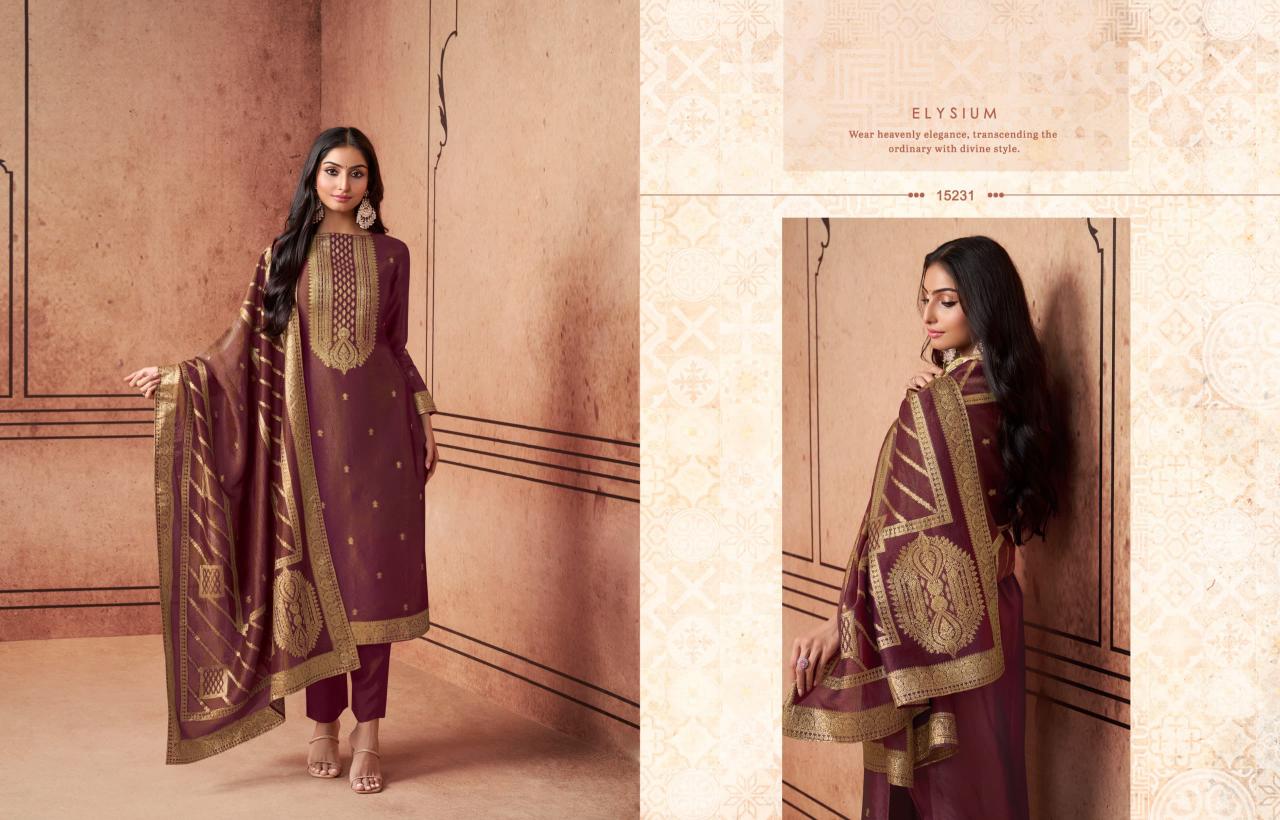 Zisa Essence Shimmer Designer Salwar Kameez Wholesale catalog