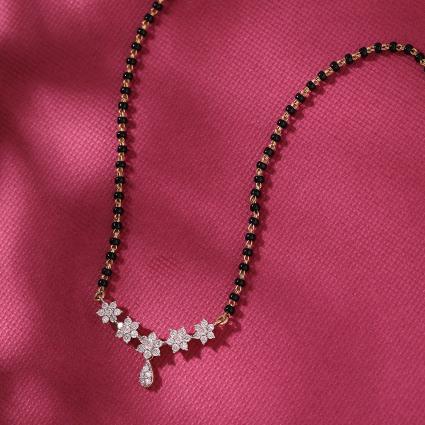 5 Star Fancy Diamond Mangalsutra