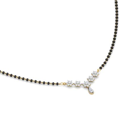 5 Star Fancy Diamond Mangalsutra