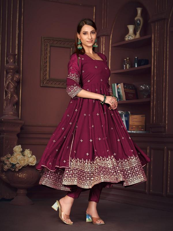 9Star Apple 01 Designer Georgette Salwar Suit Wholesale catalog