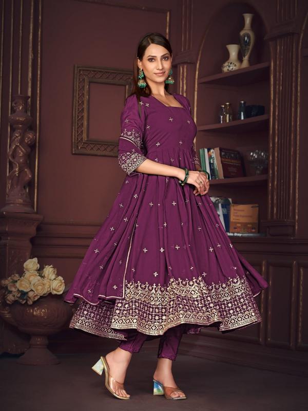 9Star Apple 01 Designer Georgette Salwar Suit Wholesale catalog