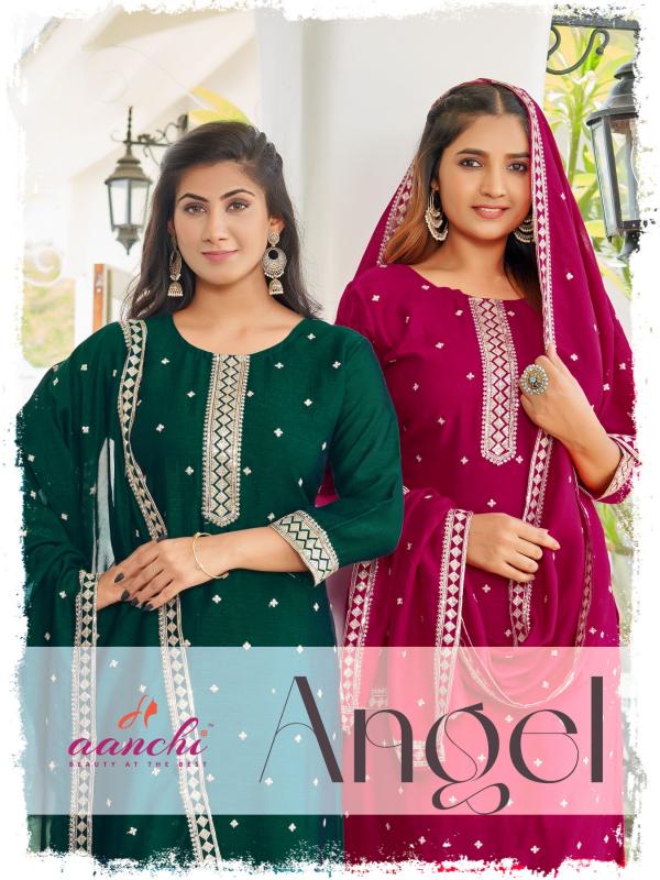 Aanchi Angel Kurti Wholesale Catalog