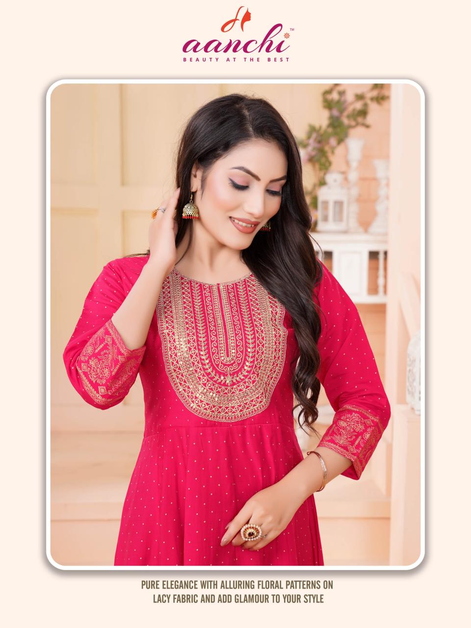 Aanchi Dimpi Kurti Wholesale Catalog