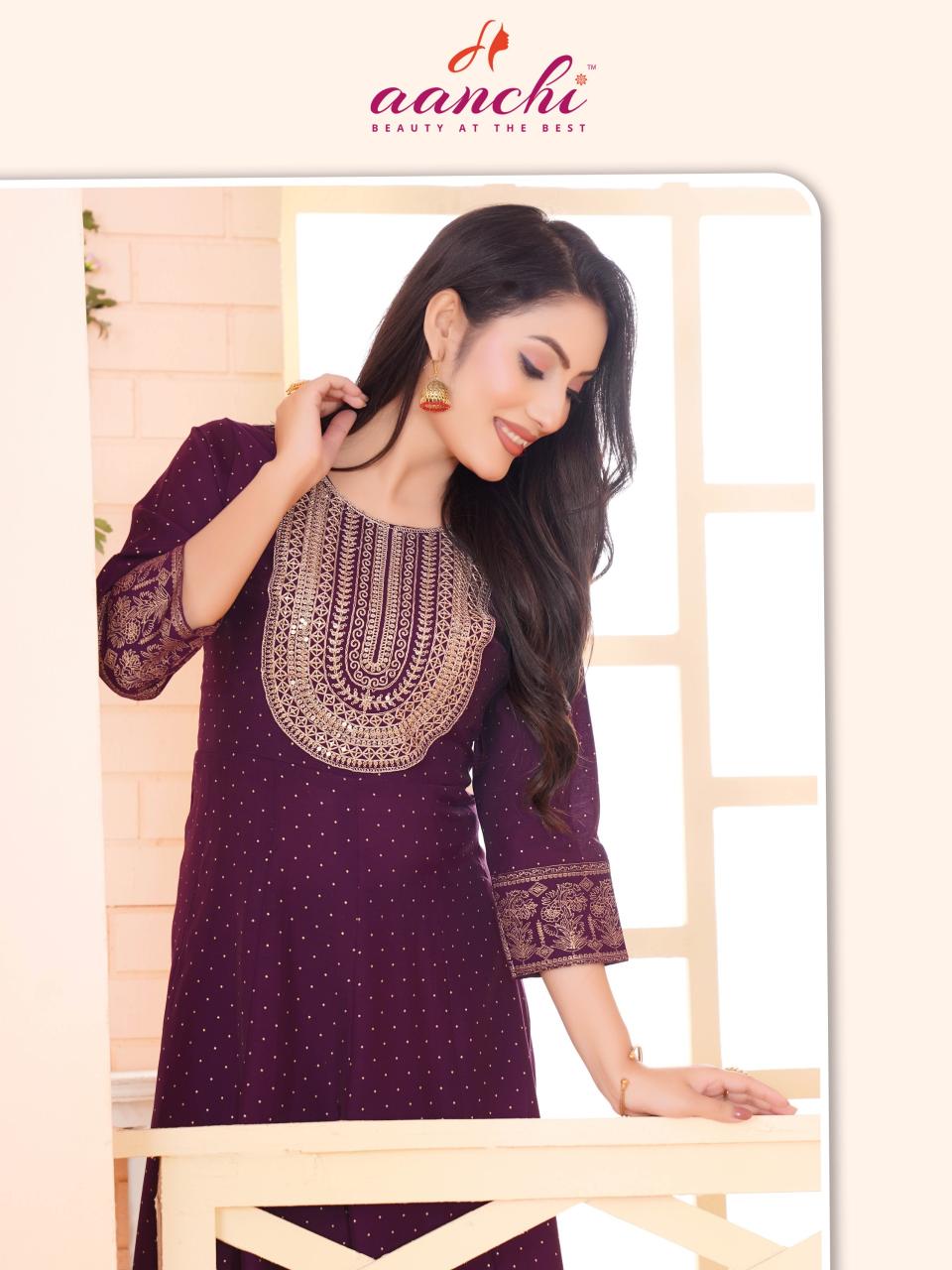 Aanchi Dimpi Kurti Wholesale Catalog