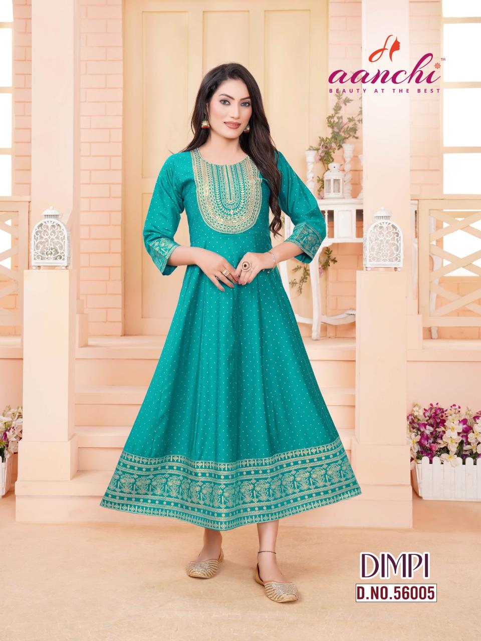Aanchi Dimpi Kurti Wholesale Catalog