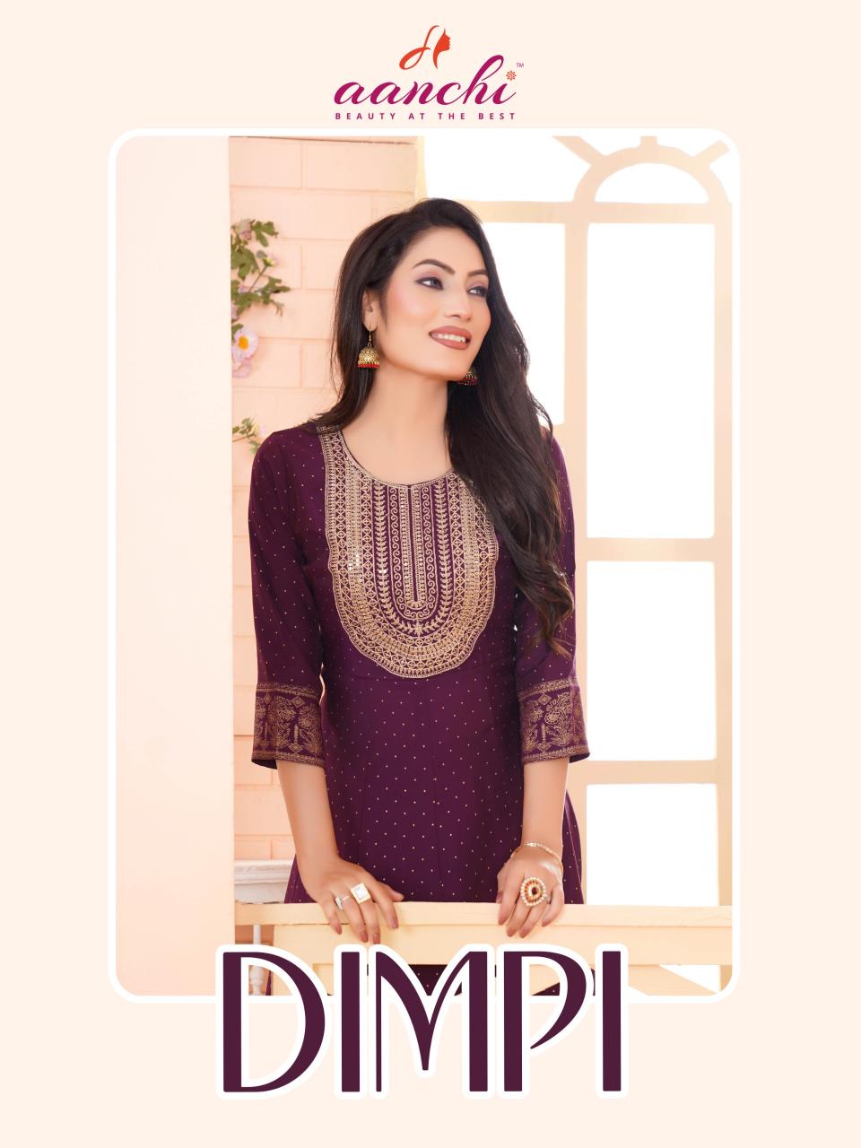 Aanchi Dimpi Kurti Wholesale Catalog