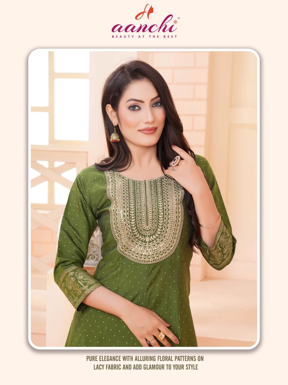 Aanchi Dimpi Kurti Wholesale Catalog