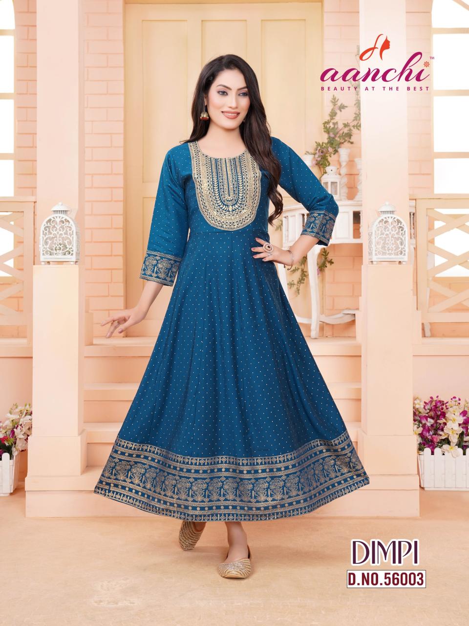 Aanchi Dimpi Kurti Wholesale Catalog
