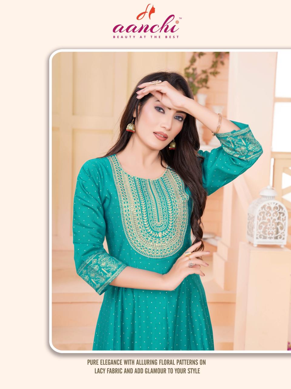 Aanchi Dimpi Kurti Wholesale Catalog