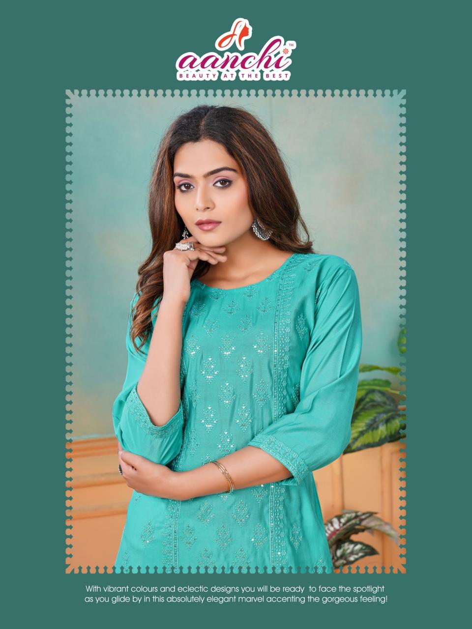 Aanchi Ekaani Kurti Wholesale Catalog