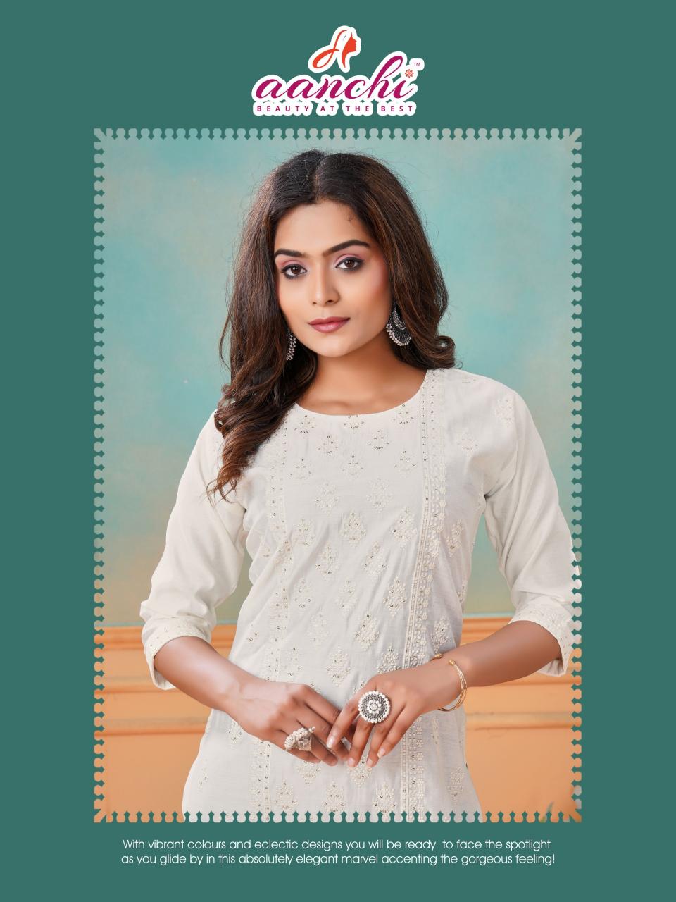 Aanchi Ekaani Kurti Wholesale Catalog