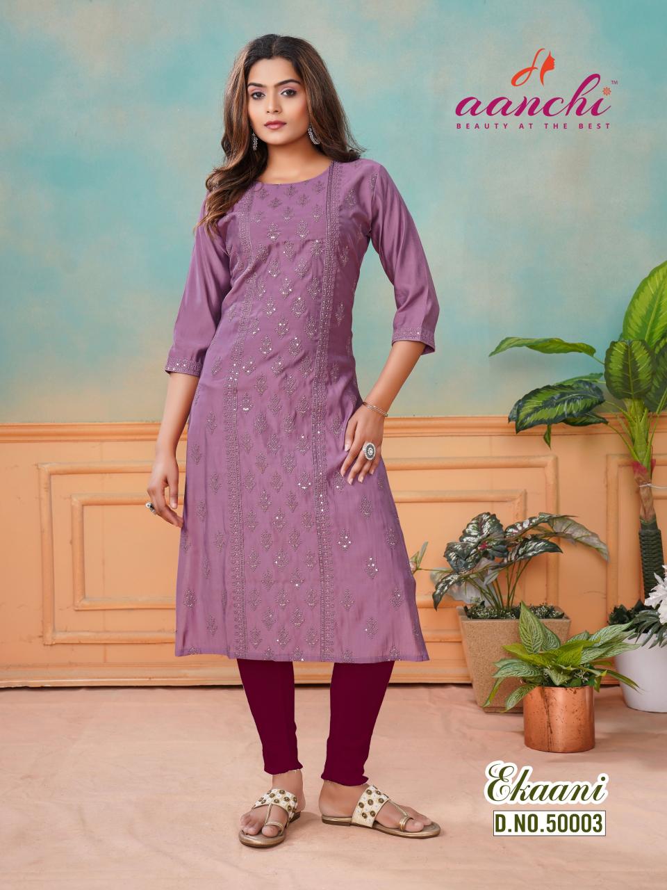 Aanchi Ekaani Kurti Wholesale Catalog