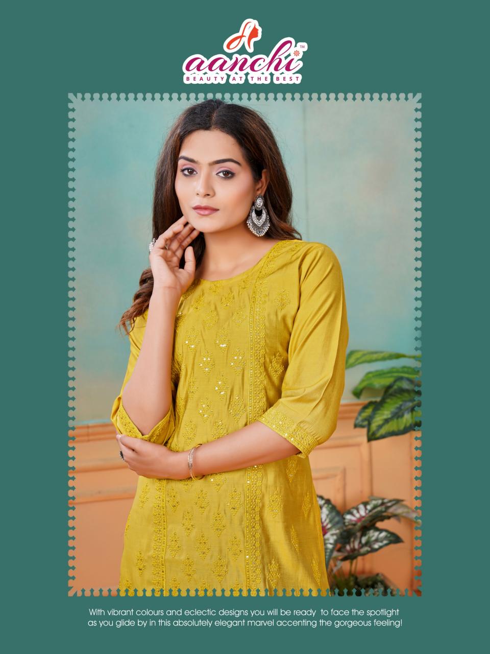 Aanchi Ekaani Kurti Wholesale Catalog
