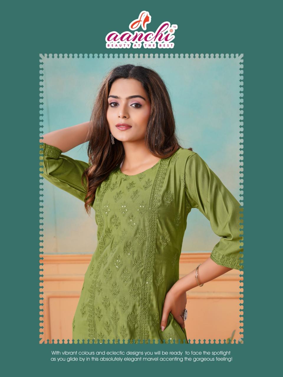 Aanchi Ekaani Kurti Wholesale Catalog