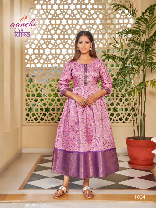 Aanchi Idika Fancy Kurti Wholesale Catalog