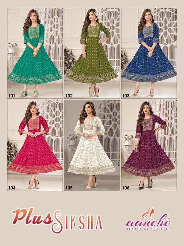 Aanchi Plus Siksha Kurti Wholesale Catalog