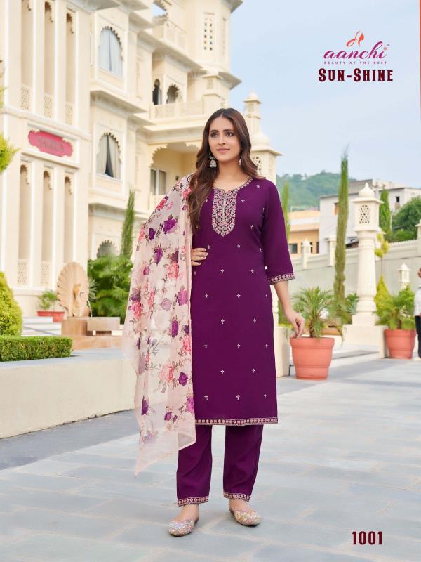 Aanchi SUN-SHINE Kurti Wholesale Catalog