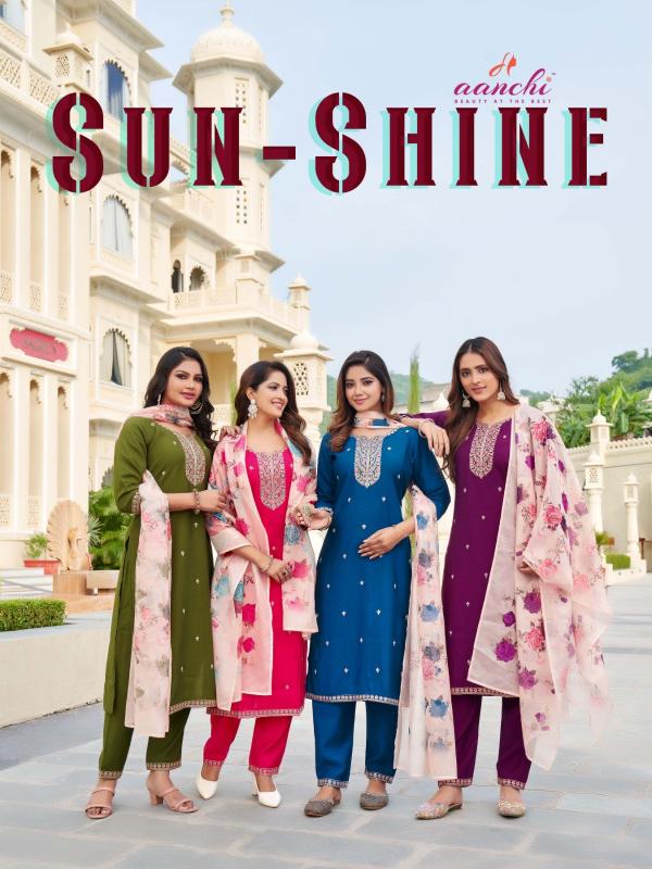 Aanchi SUN-SHINE Kurti Wholesale Catalog