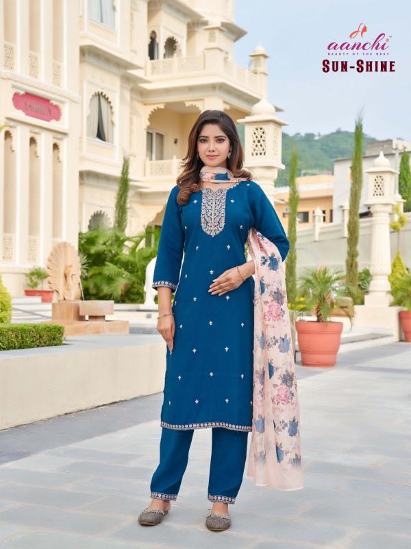 Aanchi SUN-SHINE Kurti Wholesale Catalog