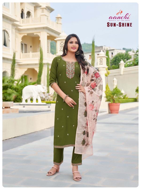 Aanchi SUN-SHINE Kurti Wholesale Catalog