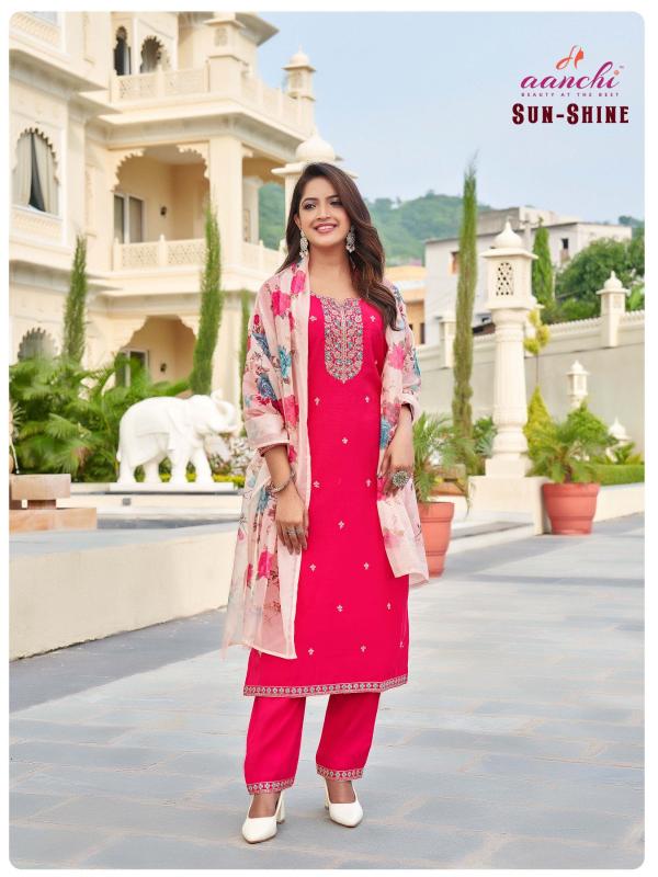 Aanchi SUN-SHINE Kurti Wholesale Catalog