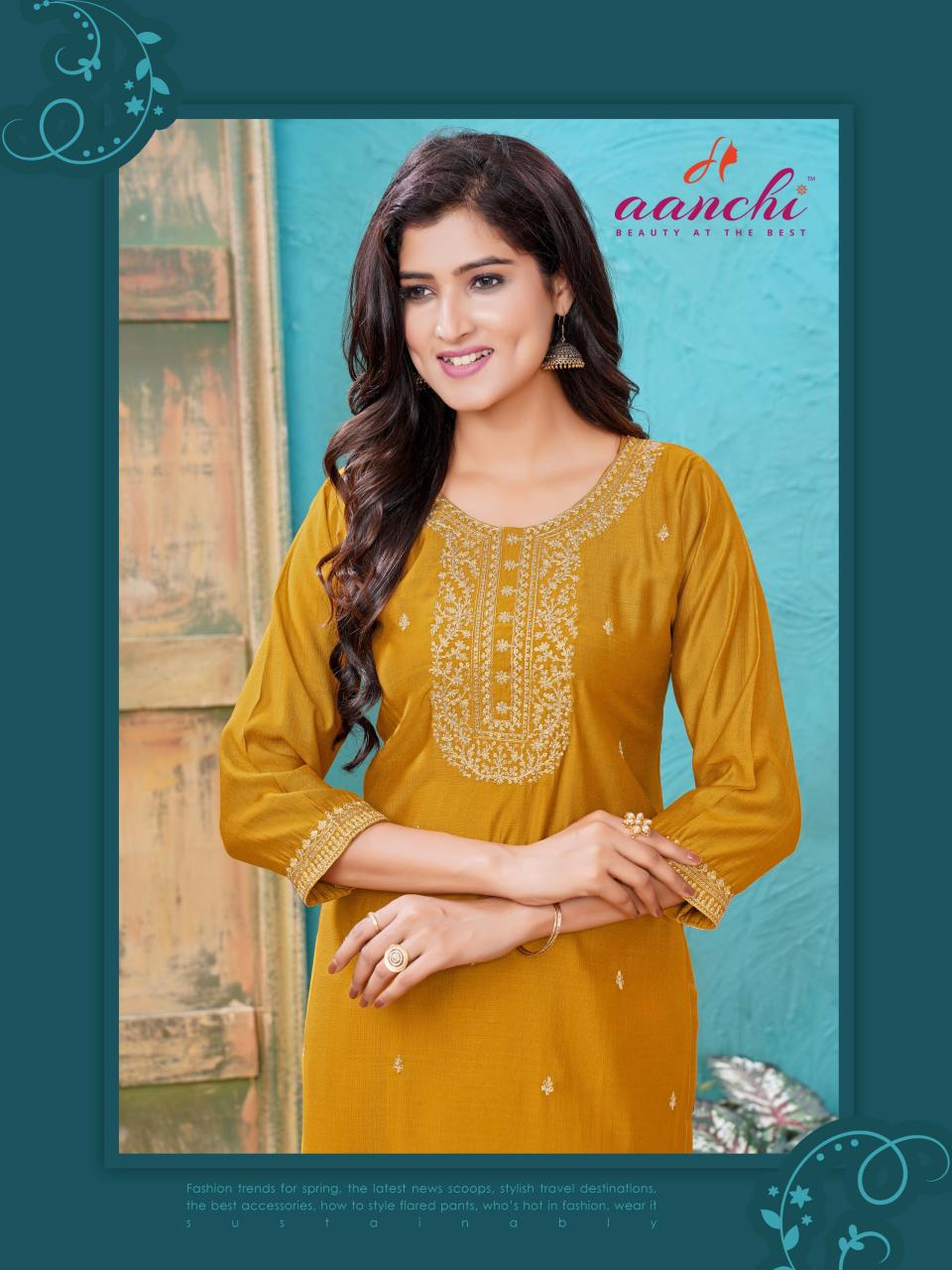 Aanchi Unique Kurti Wholesale catalog