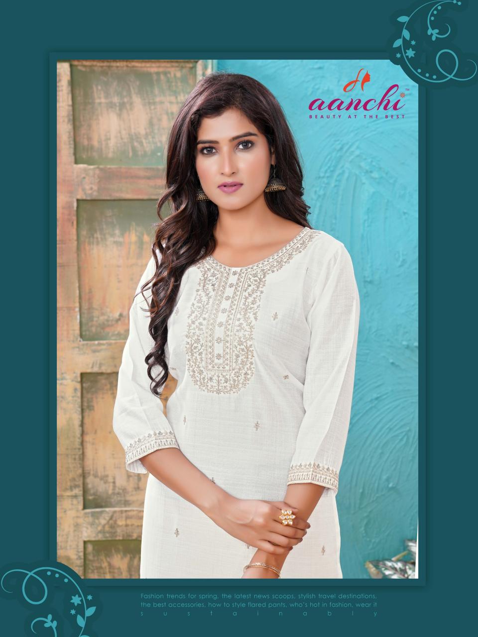 Aanchi Unique Kurti Wholesale catalog