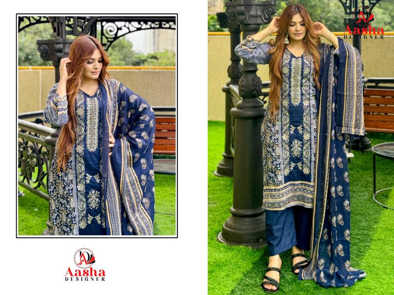 Aasha Riwayat Premium Chiffon Dupatta Pakistani Suit Wholesale catalog