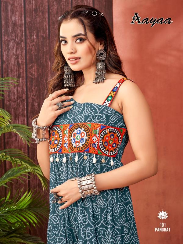 Aayaa Panghat vol 1 Long Kurti Wholesale Catalog