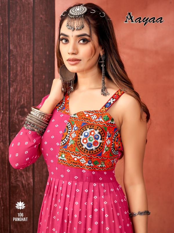 Aayaa Panghat vol 1 Long Kurti Wholesale Catalog