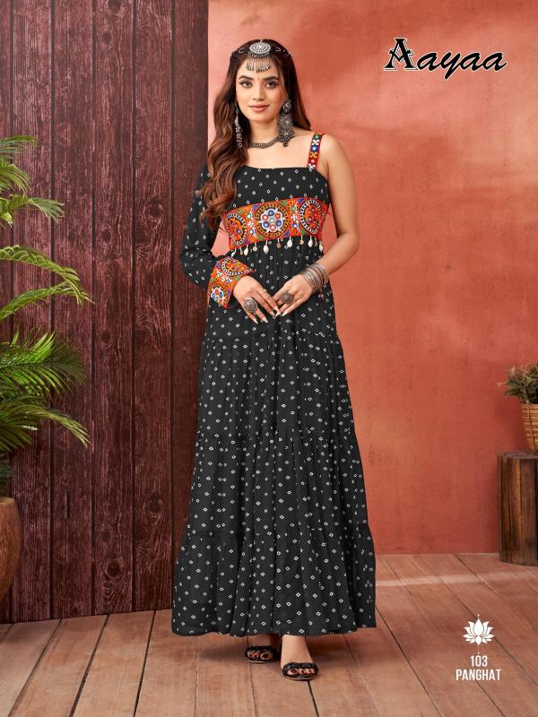 Aayaa Panghat vol 1 Long Kurti Wholesale Catalog
