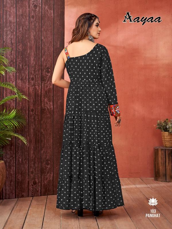 Aayaa Panghat vol 1 Long Kurti Wholesale Catalog