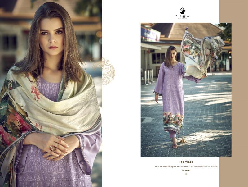 AIQA LAVENDER Salwar Kameez Wholesale catalog