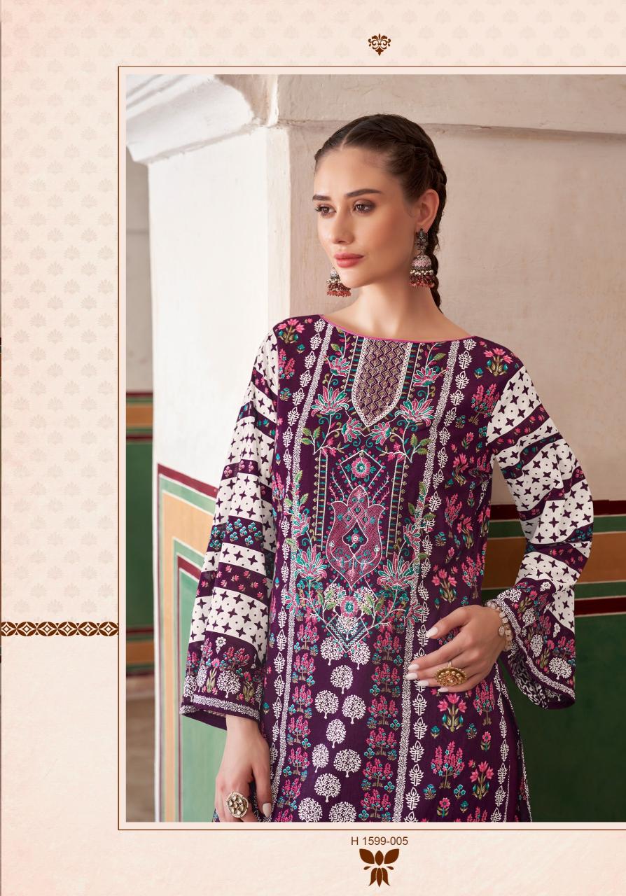 Alok Rihaana Vol 4 Salwar Kameez Wholesale Catalog
